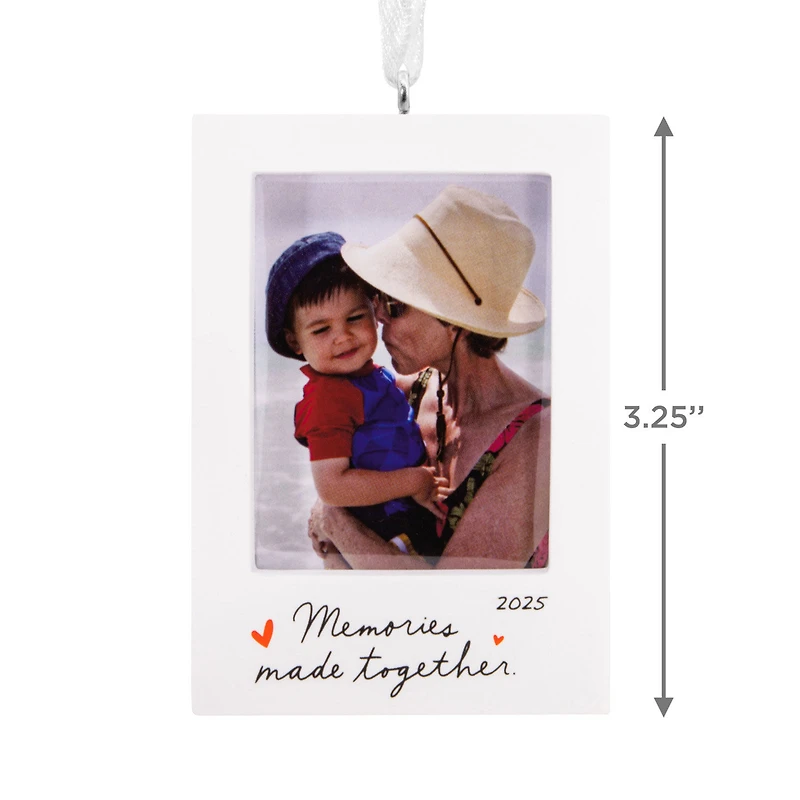 Memories Made Together 2025 Photo Frame Hallmark Ornament for only USD 14.99 | Hallmark