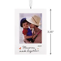 Memories Made Together 2025 Photo Frame Hallmark Ornament for only USD 14.99 | Hallmark