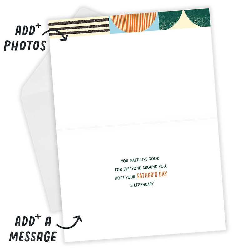 Legendary Dad Lettering Custom Father's Day Card for only USD 4.99 | Hallmark