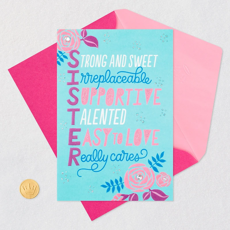So Many Things to Love About You Birthday Card for Sister for only USD 5.99 | Hallmark