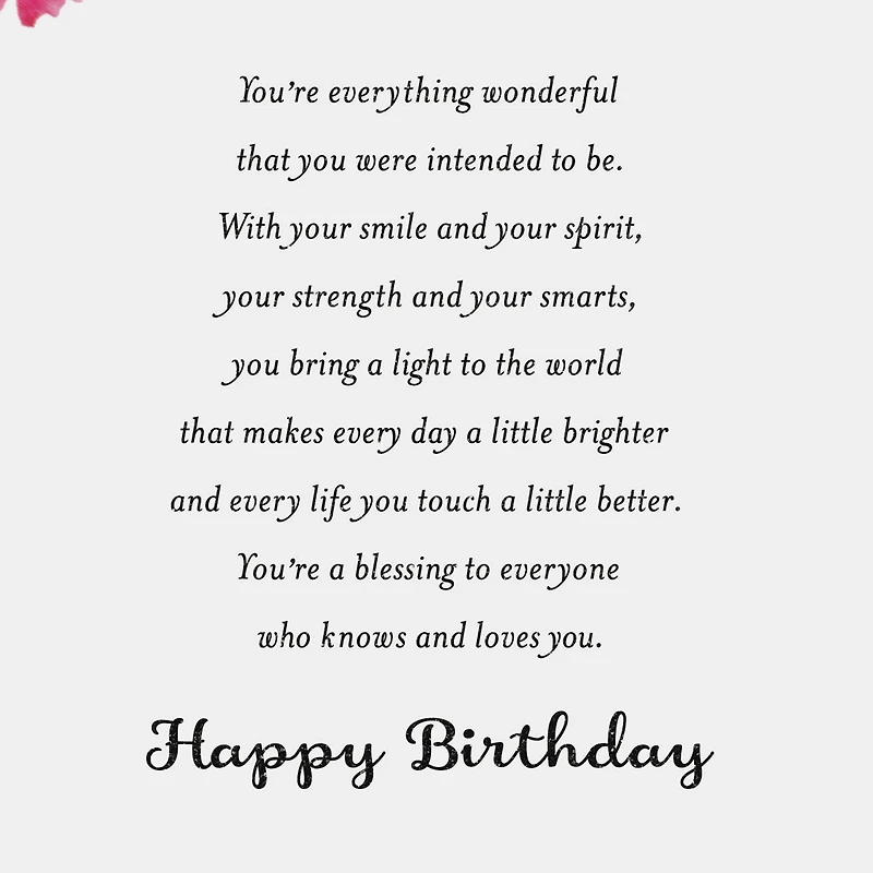 You Bring a Light to the World Birthday Card for only USD 3.99 | Hallmark