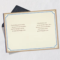 Always Wishing Good Things for You Birthday Card for Brother for only USD 6.99 | Hallmark