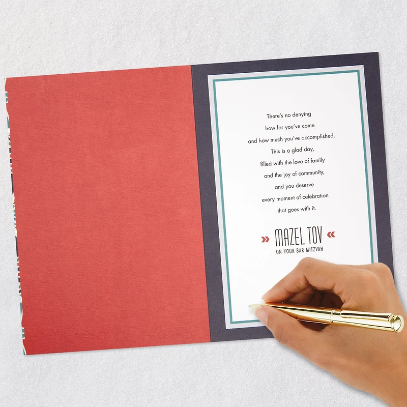 A Day Filled With Love and Joy Bar Mitzvah Card for Nephew for only USD 2.99 | Hallmark