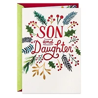 A Time for Counting Blessings Christmas Card for Son and Daughter-in-Law for only USD 5.59 | Hallmark