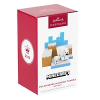 Minecraft Polar Bears in Snowy Tundra Ornament for only USD 30.99 | Hallmark