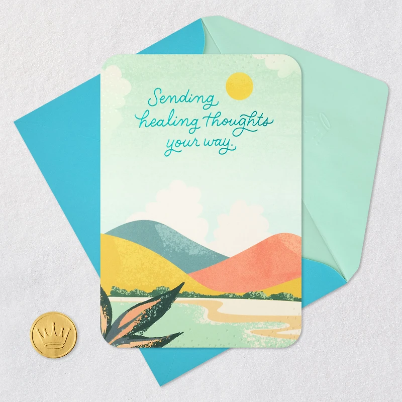 Sending Healing Thoughts Your Way Get Well Card for only USD 4.99 | Hallmark