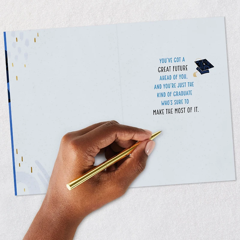 You're Sure to Make the Most of It Graduation Card for Him for only USD 3.99 | Hallmark