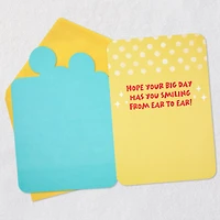 Disney Mickey Mouse Smiling From Ear to Ear Birthday Card for only USD 4.59 | Hallmark