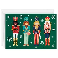 Nutcrackers on Green Boxed Christmas Cards, Pack of 16 for only USD 12.49 | Hallmark