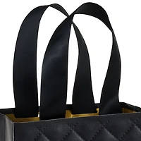 5.5" Gold Bow on Black Small Square Gift Bag for only USD 6.79 | Hallmark