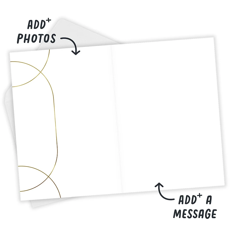 Personalized Gold Accents on Marble Card for only USD 4.99 | Hallmark