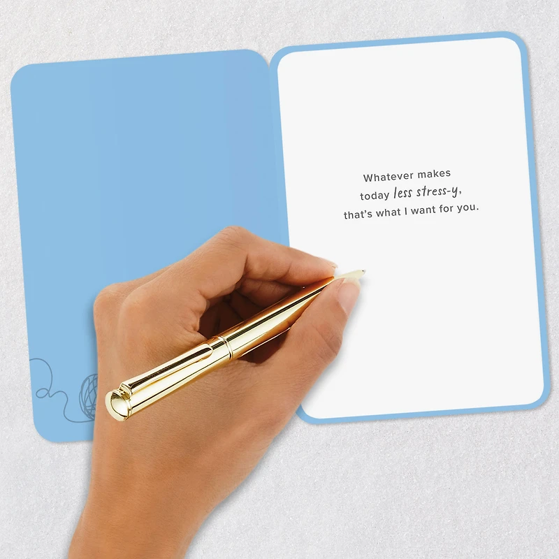 Hope Today Is Less Stress-y Encouragement Card for only USD 2.99 | Hallmark