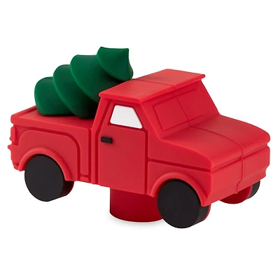 Charmers Red Truck With Tree Silicone Charm for only USD 8.99 | Hallmark