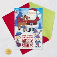 Rudolph the Red-Nosed Reindeer® Bringing the Merry Musical Christmas Card for Kids for only USD 5.99 | Hallmark