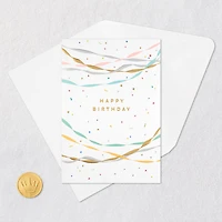 Party Streamers and Confetti Blank Birthday Card for only USD 5.99 | Hallmark