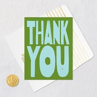 Blue and Green Blank Thank-You Card for only USD 3.99 | Hallmark