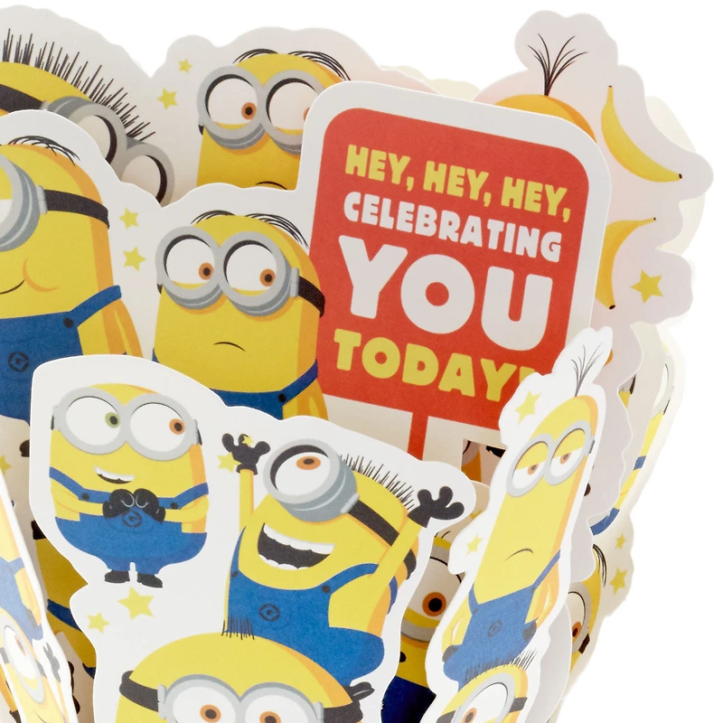 Despicable Me Minions Celebrating You 3D Pop-Up Card for only USD 8.99 | Hallmark