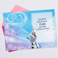 Disney Frozen Elsa Snowflake Musical Birthday Card With Light for only USD 8.99 | Hallmark