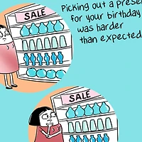 Picking Out Your Present Funny Birthday Card for only USD 4.49 | Hallmark