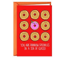 Rainbow Sprinkle Donut Birthday Card for only USD 3.99 | Hallmark