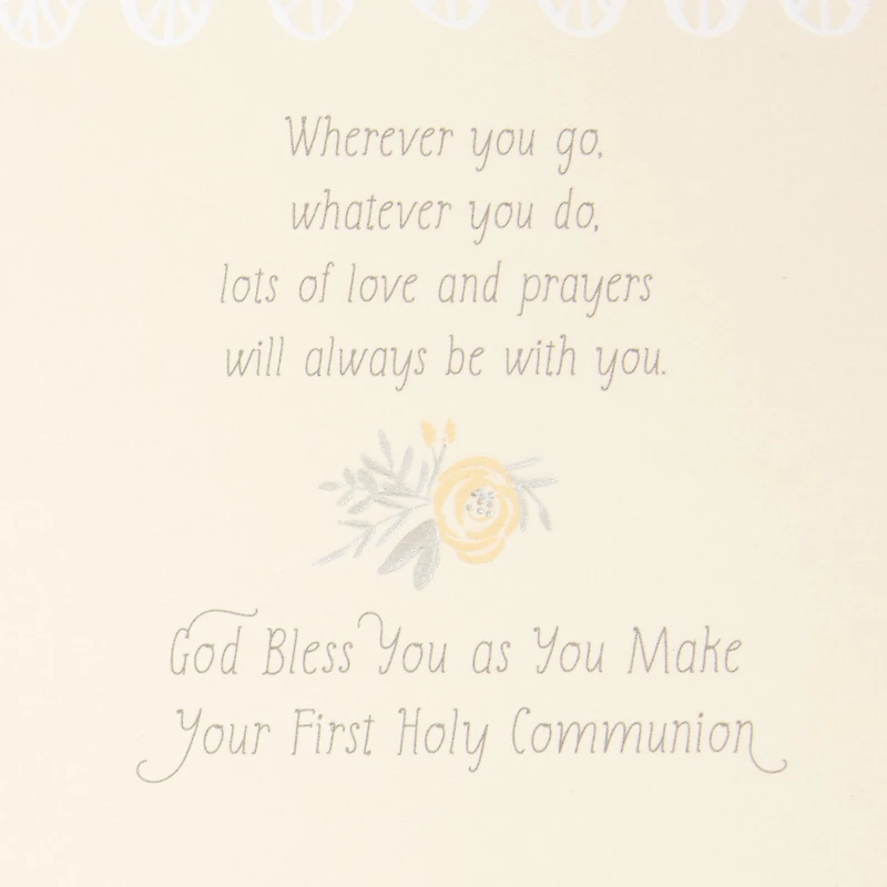 Love, Prayers and God's Blessings First Communion Card for Niece for only USD 3.99 | Hallmark