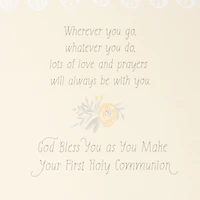 Love, Prayers and God's Blessings First Communion Card for Niece for only USD 3.99 | Hallmark