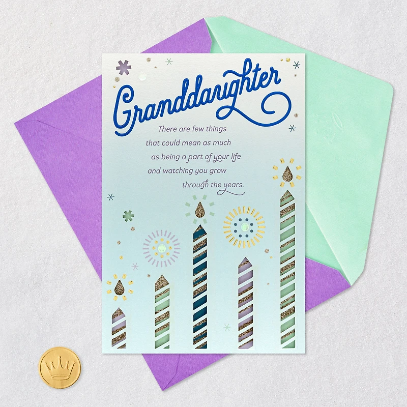 My Love Will Follow Birthday Card for Granddaughter for only USD 8.59 | Hallmark
