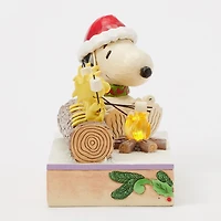 Jim Shore Peanuts Snoopy and Friends Light-Up Campfire Figurine, 5" for only USD 69.99 | Hallmark
