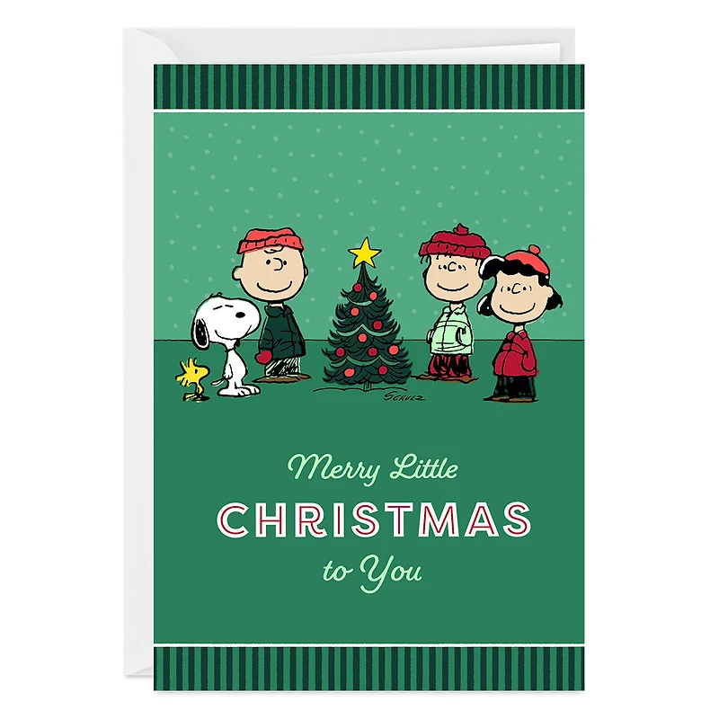 Peanuts® Merry Little Holiday Custom Christmas Card for only USD 4.99 | Hallmark