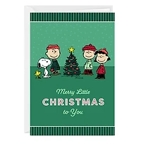 Peanuts® Merry Little Holiday Custom Christmas Card for only USD 4.99 | Hallmark