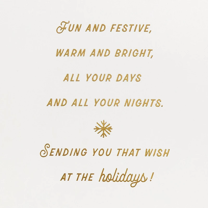 Fun, Festive, Warm and Bright Holiday Card for only USD 4.59 | Hallmark