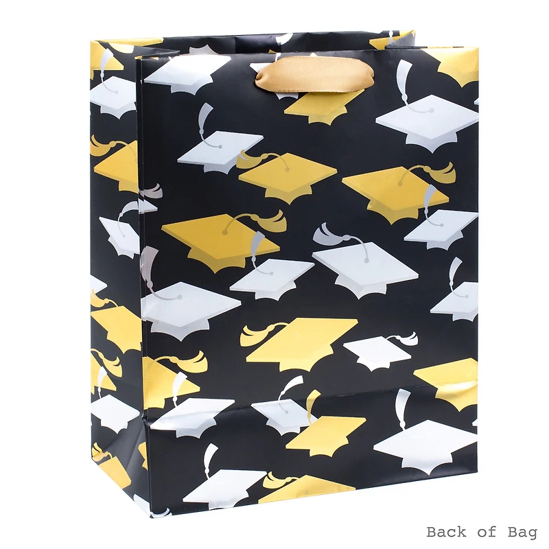 9.6" Grad Caps Medium Graduation Gift Bag With Tissue Paper for only USD 4.99 | Hallmark