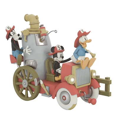 Disney Mickey and Friends Firefighting Friends 2025 Ornament With Light, Sound and Motion for only USD 61.99 | Hallmark