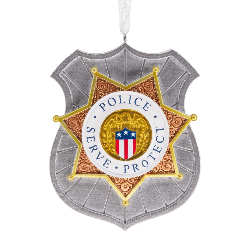 Police Badge Hallmark Ornament for only USD 14.99 | Hallmark
