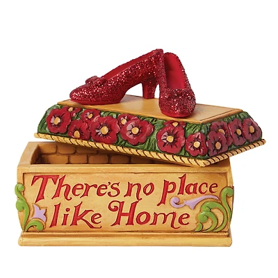 Jim Shore The Wizard of Oz Ruby Slippers Trinket Box, 3.5" for only USD 54.99 | Hallmark