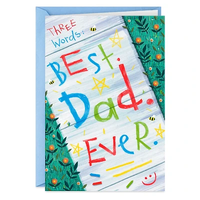 Best Dad Ever Father's Day Card From Kids for only USD 2.00 | Hallmark