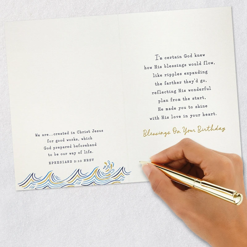 God's Great Idea Religious Birthday Card for only USD 4.99 | Hallmark