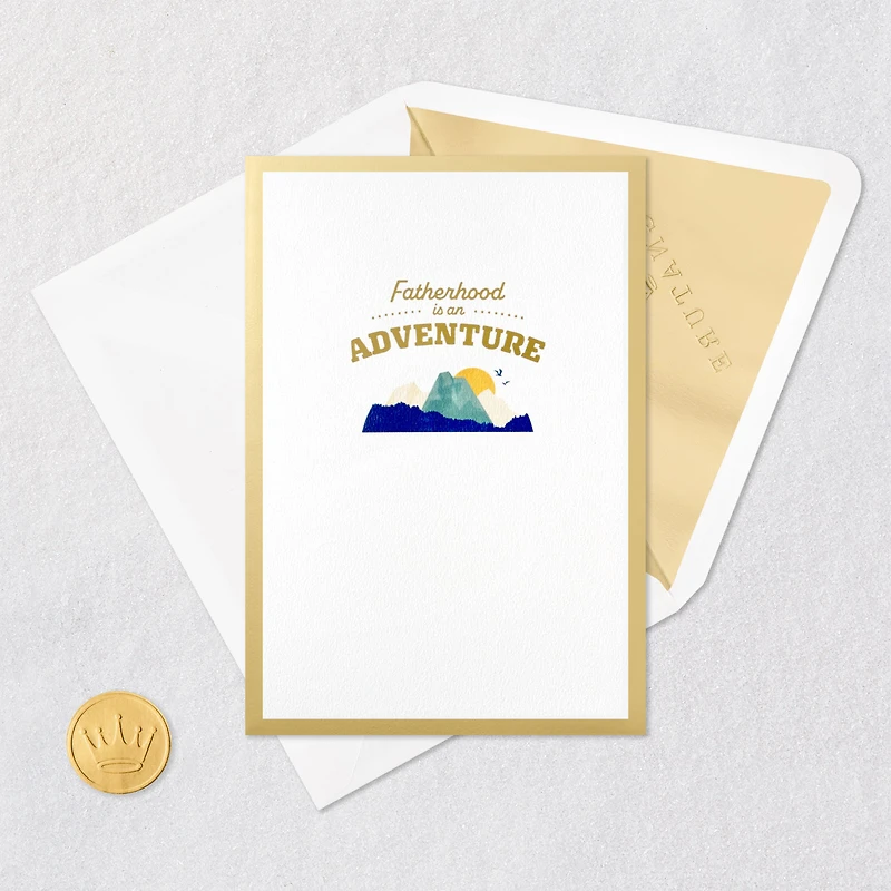 Fatherhood Is an Adventure 3D Pop-Up Father's Day Card for only USD 12.99 | Hallmark