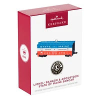 Lionel® Bangor & Aroostook State of Maine Boxcar Metal Ornament for only USD 29.99 | Hallmark