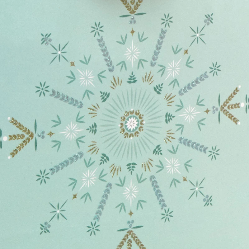 6.5" Sparkly Star on Light Sage Small Holiday Gift Bag for only USD 2.49 | Hallmark