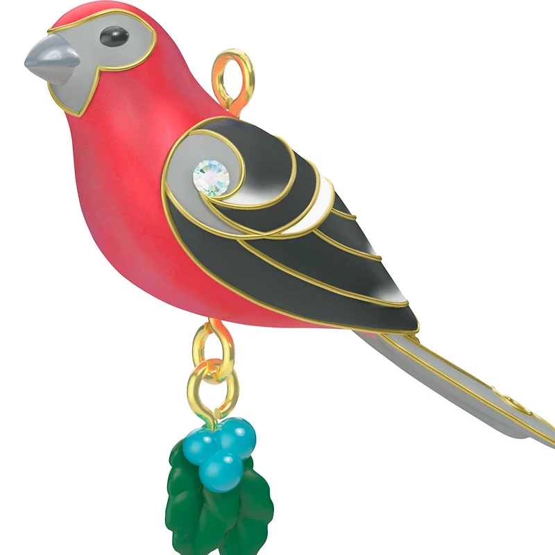 Mini Pine Grosbeak Ornament, 1" for only USD 12.99 | Hallmark