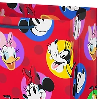 9.6" Disney Mickey and Friends Polka-Dots on Red Medium Gift Bag for only USD 3.99 | Hallmark