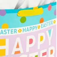 15.5" Polka Dots Extra-Large Easter Gift Bag With Tissue for only USD 6.99 | Hallmark