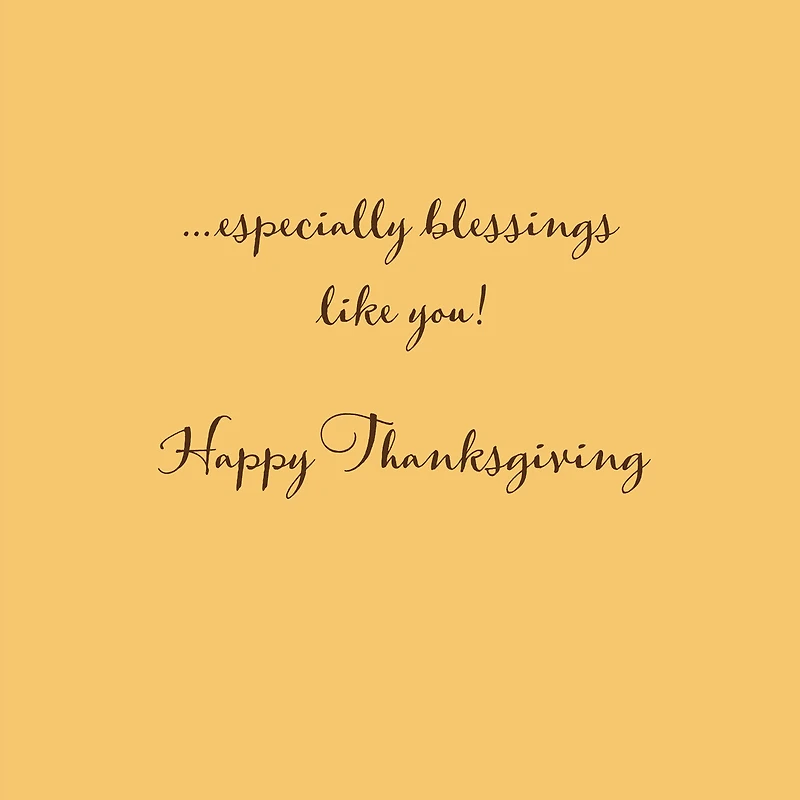 Thankful for a Blessing Like You Apple Tree Thanksgiving Card for only USD 0.99 | Hallmark