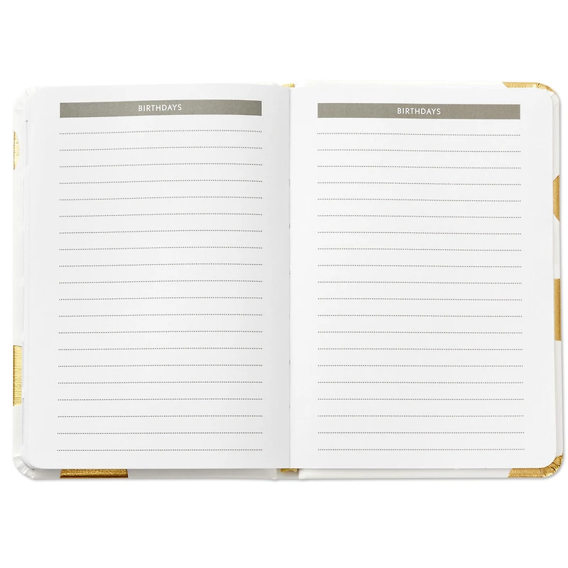 Gold Polka Dots Address Book for only USD 14.99 | Hallmark