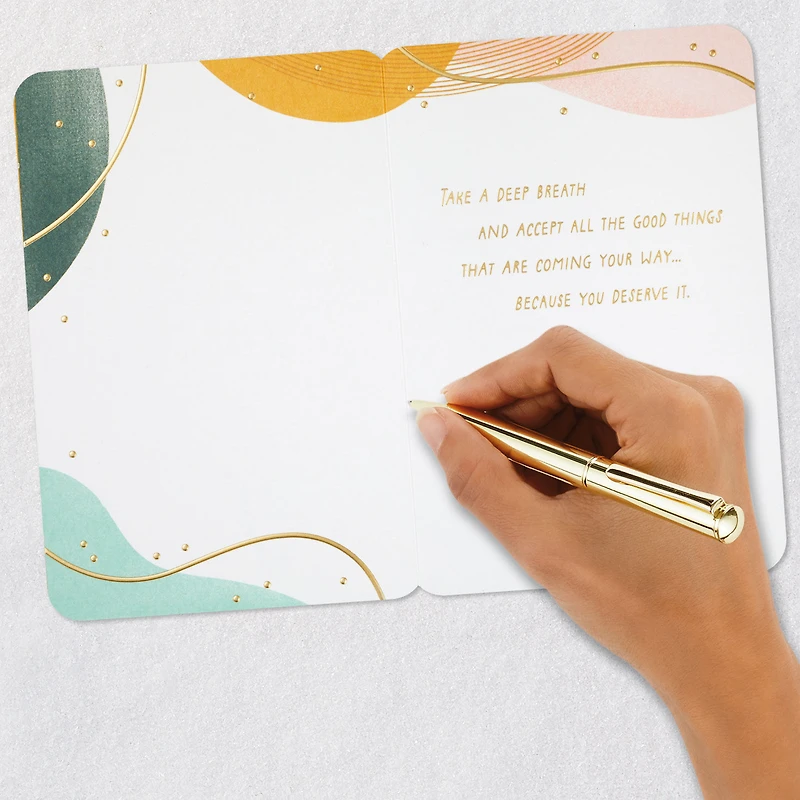 You Deserve It Congratulations Card for only USD 5.59 | Hallmark