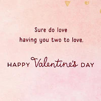 For a Wonderful Daughter and Her Husband Valentine's Day Card for only USD 5.59 | Hallmark