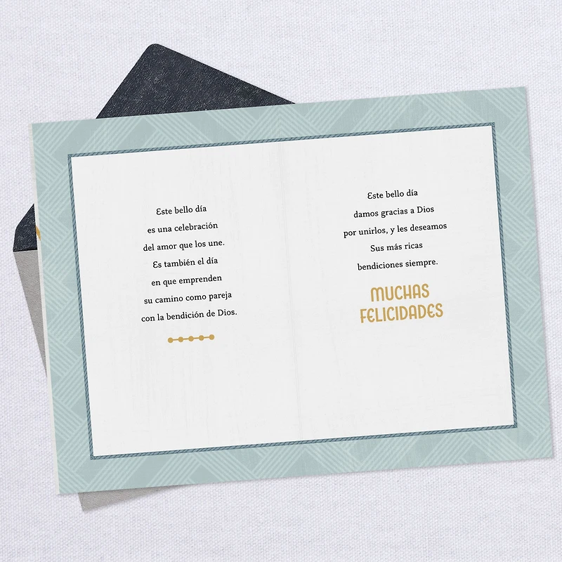 Thanks to God for Your Union Spanish-Language Wedding Card for only USD 3.59 | Hallmark