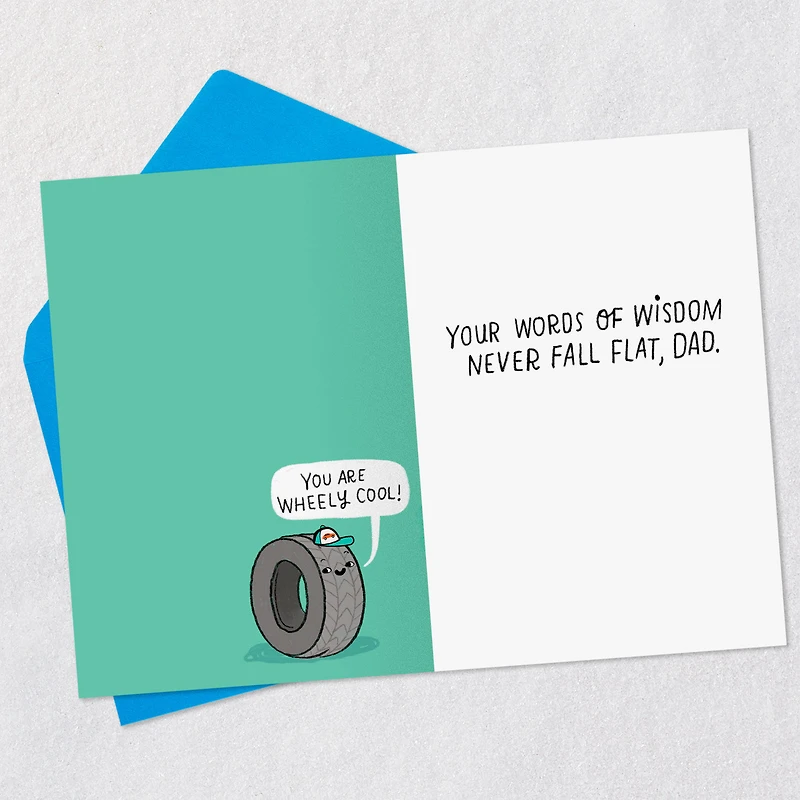 Your Wisdom Never Falls Flat Funny Father's Day Card for Dad for only USD 3.99 | Hallmark