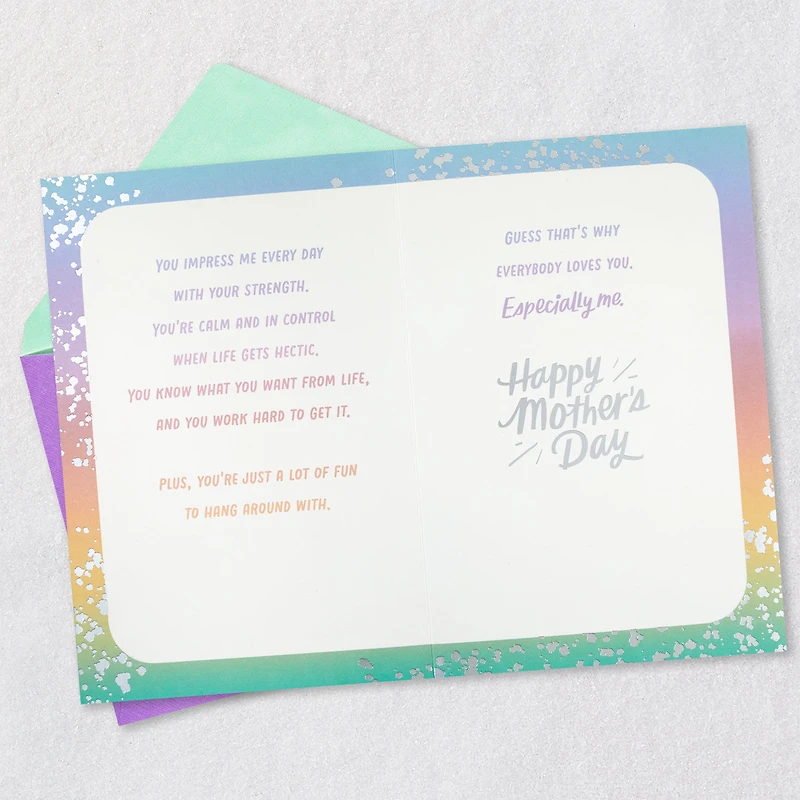 Great Wife, Outstanding Mom Mother's Day Card for Wife for only USD 7.99 | Hallmark